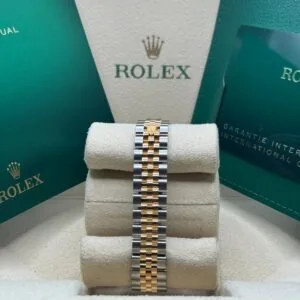 RLX Lady-Datejust 31mm 279173 Silver Diamond Dial Oyster Bracelet