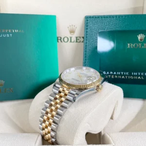 RLX Datejust 36mm 126233 MOP Diamond Dial Jubilee Two-Tone Bracelet Watch
