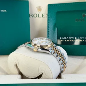 RLX Datejust m278273-0001/0002 31mm White Dial Stainless Steel and Yellow Gold Oyster Watch