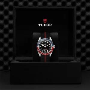 TUDOR Black Bay GMT 41mm Black Dial Automatic Men's Fabric Strap Watch M79830RB-0003