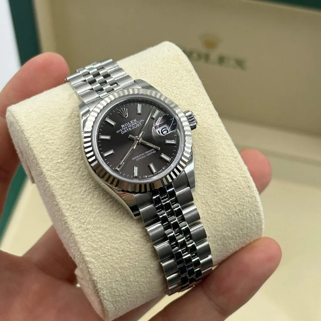 RLX Lady-Datejust 31mm 279174 Dark Grey Dial Oyster Bracelet
