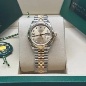 RLX Lady-Datejust 31mm 279173 Champagne Diamond Dial Oyster Bracelet