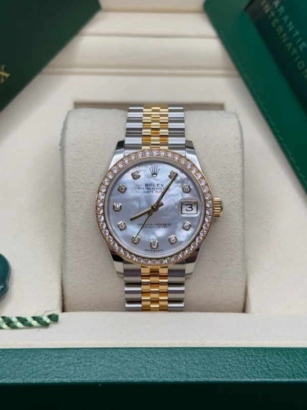 RLX Datejust m278383-0027/0028 31mm Mother of Pearl Dial Oyster Bracelet