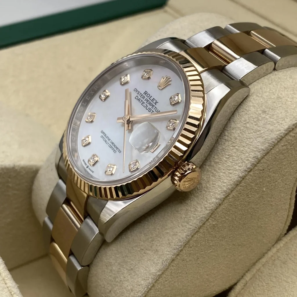 RLX Datejust 36mm 126231 Mother-of-Pearl Dial Jubilee Bracelet