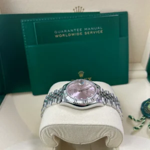 RLX Lady-Datejust 31mm 279174 Pink Diamond Dial Oyster Bracelet