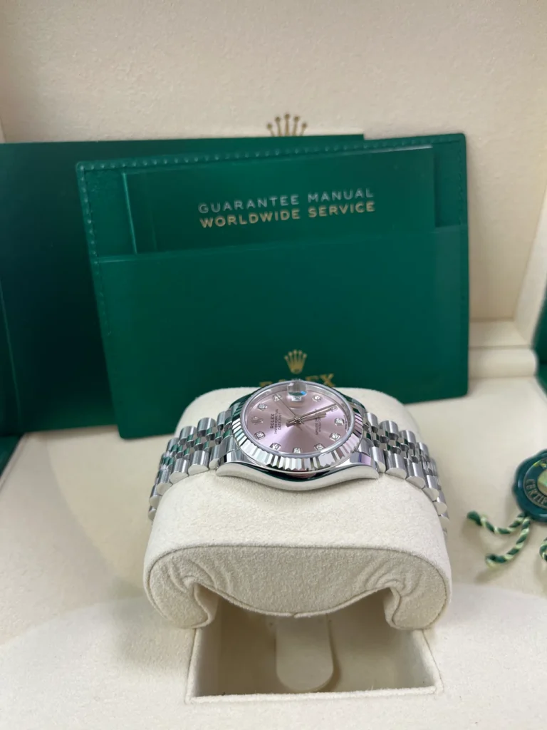 RLX Lady-Datejust 31mm 279174 Pink Diamond Dial Oyster Bracelet