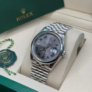 RLX Datejust 36mm 126200 Oyster Perpetual Wimbledon Dial Jubilee Stainless Steel