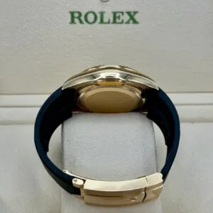 RLX Sky-Dweller 42mm Yellow Gold Champagne Dial Oysterflex - 336238