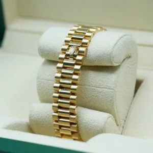 RLX Datejust m278278-0011 Olive Green 31mm Dial President Bracelet Watch