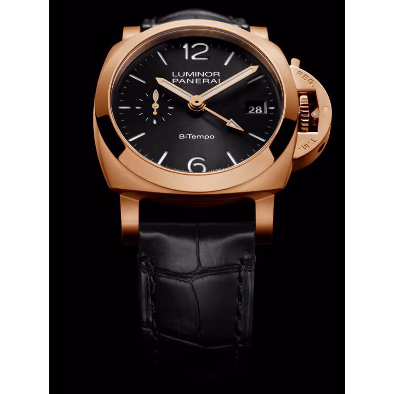 Panerai Luminor Quaranta BiTempo Goldtech™ 40mm PAM01641