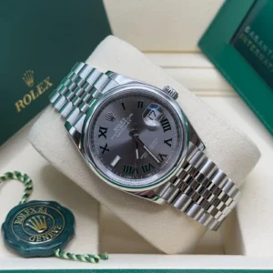 RLX Datejust 36mm 126200 Oyster Perpetual Wimbledon Dial Jubilee Stainless Steel