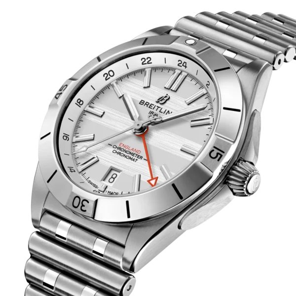 Breitling Chronomat Automatic GMT 40 Six Nations England A323985B1A1A1