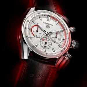 TAG Heuer Carrera Chronosprint X Porsche Special Edition 42mm Mens Watch Silver CBS2011.FC6529