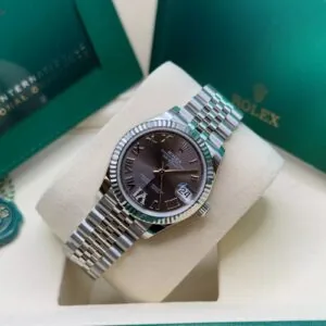 RLX Datejust m278274-0027/0028 Dark Grey 31mm Dial Oyster Watch