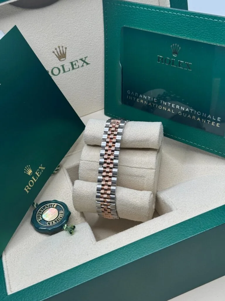 RLX Lady-Datejust 31mm 279381RBR Mother-of-Pearl Diamond Dial Oyster Bracelet