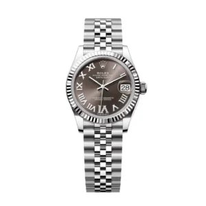 RLX Datejust m278274-0027/0028 Dark Grey 31mm Dial Oyster Watch