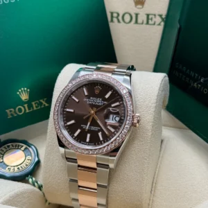 RLX Datejust 36mm 126281 Chocolate Dial Oyster Bracelet