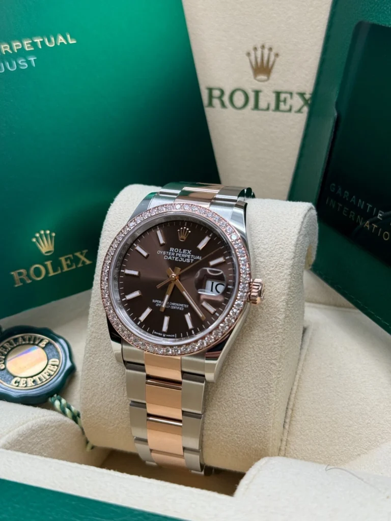 RLX Datejust 36mm 126281 Chocolate Dial Oyster Bracelet