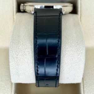 Rolex 1908 White Gold Black Dial Black Alligator Strap - 52509-0002