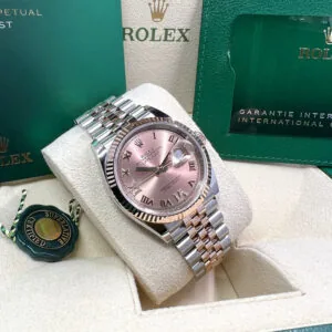 RLX Datejust 36mm 126231 Rose Dial Oyster Bracelet