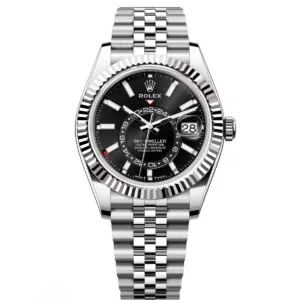 RLX Sky-Dweller 42mm 336934-0007/0008 Stainless Steel Black Dial Oyster