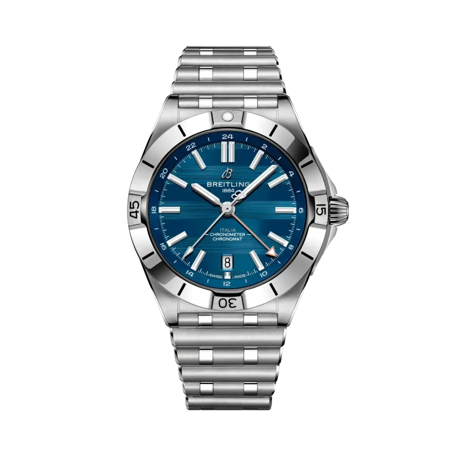 Breitling Chronomat Automatic GMT 40 Six Nations Italy A323981C1C1A1