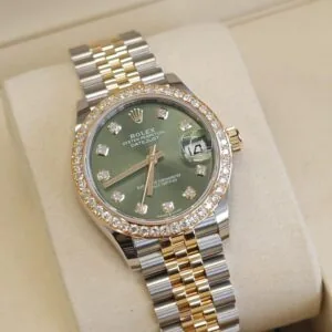 RLX Datejust m278383RBR-0029/0030 31mm Olive Green Dial Oyster Bracelet