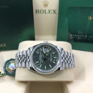RLX Datejust 36mm 126200 Green Dial Watch