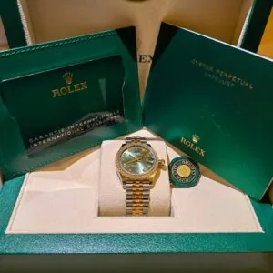 RLX Datejust m278383RBR-0029/0030 31mm Olive Green Dial Oyster Bracelet