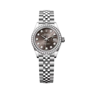 RLX Lady-Datejust 31mm 279384RBR Dark Gray set with Diamonds