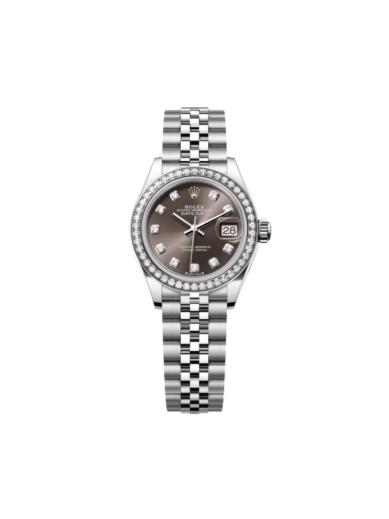 RLX Lady-Datejust 31mm 279384RBR Dark Gray set with Diamonds