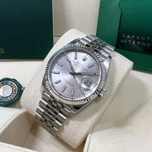 RLX Datejust 36mm 126234 Silver Index Dial Oyster Stainless Steel