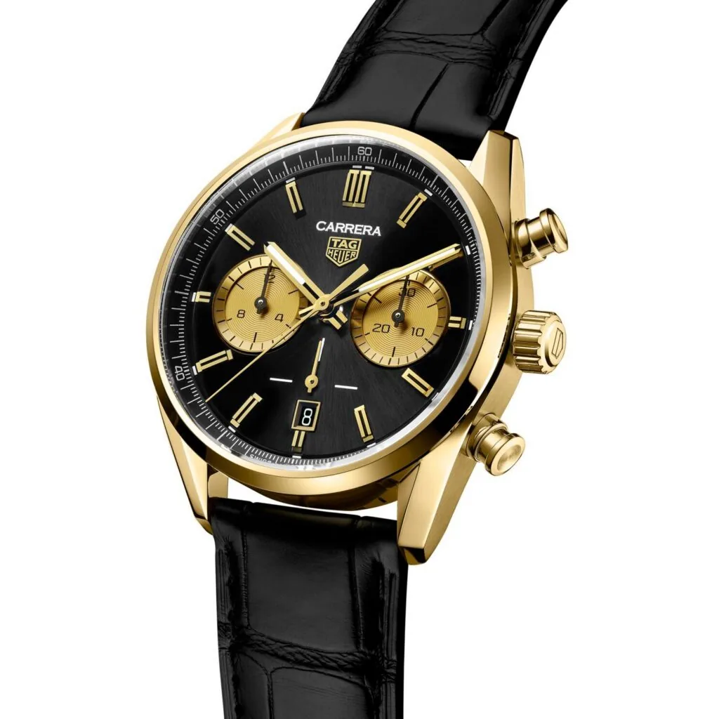 TAG Heuer Carrera Chronograph Automatic, 42 mm, Gold 3N CBN2044.FC8313