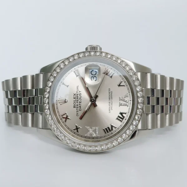 RLX Datejust 36mm 126284 Silver Dial Jubilee Bracelet