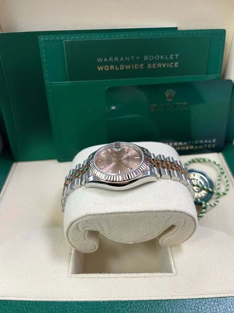 RLX Lady-Datejust 31mm 279171 Sundust Index Oyster Stainless Steel and Rose Gold