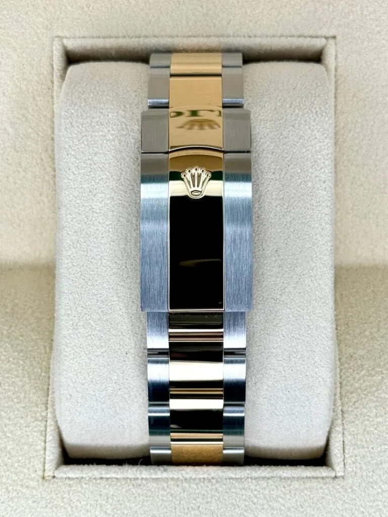 RLX Sky-Dweller 42mm 336933-0003/0004 Two-Tone Yellow Gold Black Dial Jubilee