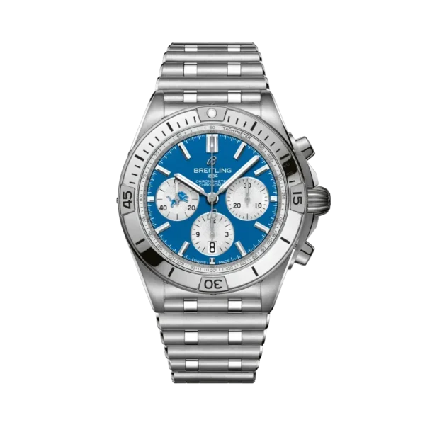 Breitling Chronomat B01 42 NFL Detroit Lions Edition AB01342B1CCA1