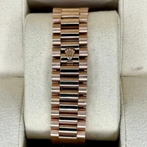 RLX Day-Date "President" 40mm Everose Gold Chocolate Roman Dial - 228235