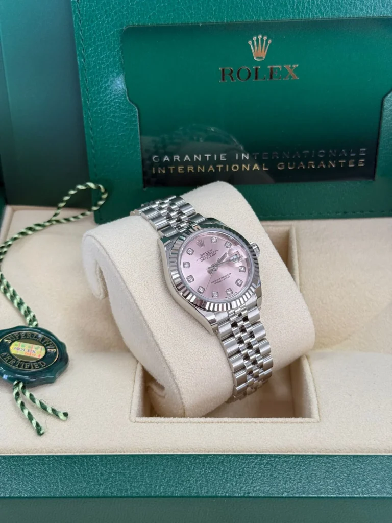 RLX Lady-Datejust 31mm 279174 Pink Diamond Dial Oyster Bracelet
