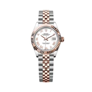 RLX Lady-Datejust 31mm 279171 White Roman Oyster Stainless Steel and Rose Gold