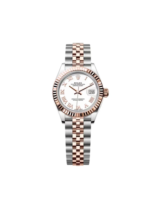 RLX Lady-Datejust 31mm 279171 White Roman Oyster Stainless Steel and Rose Gold