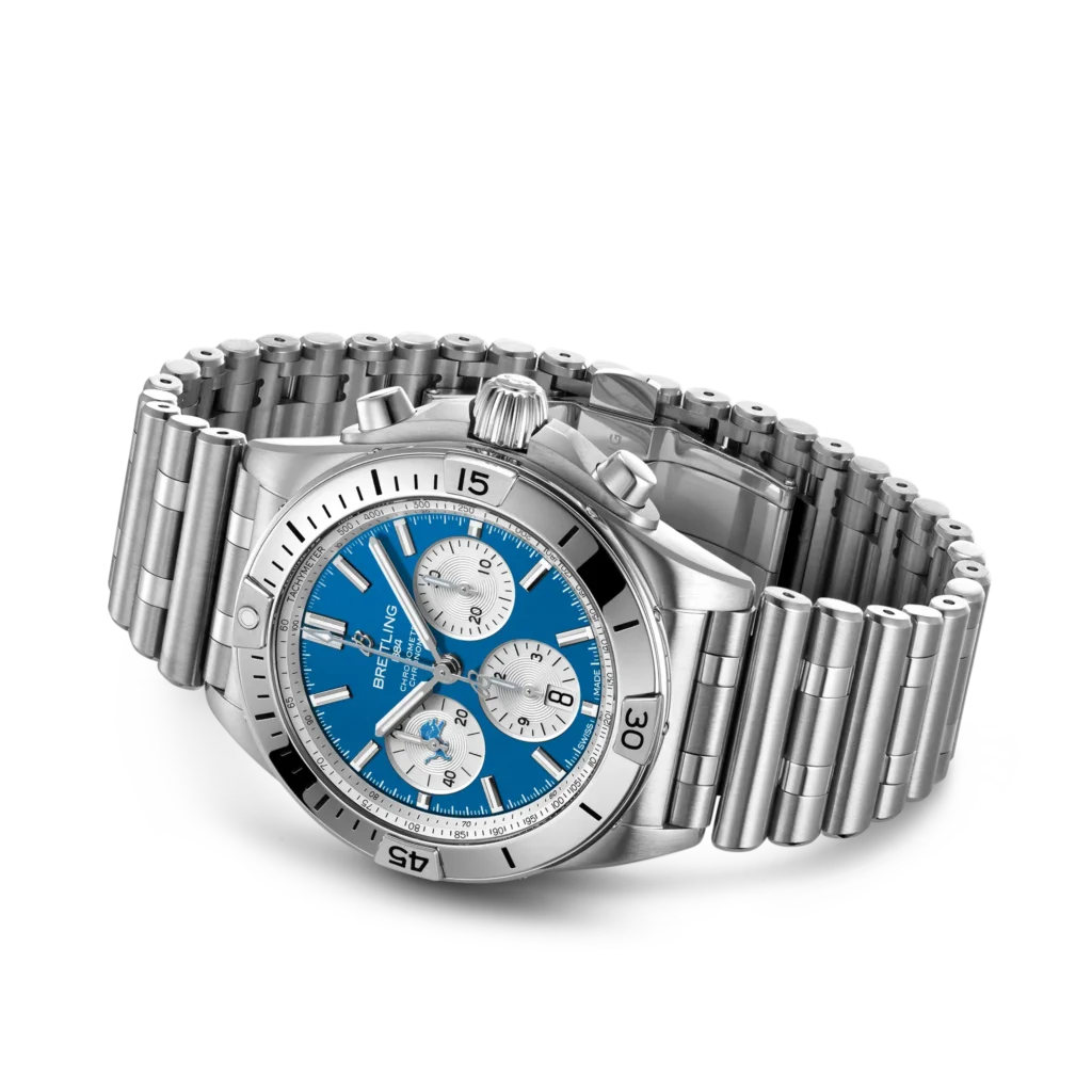 Breitling Chronomat B01 42 NFL Detroit Lions Edition AB01342B1CCA1