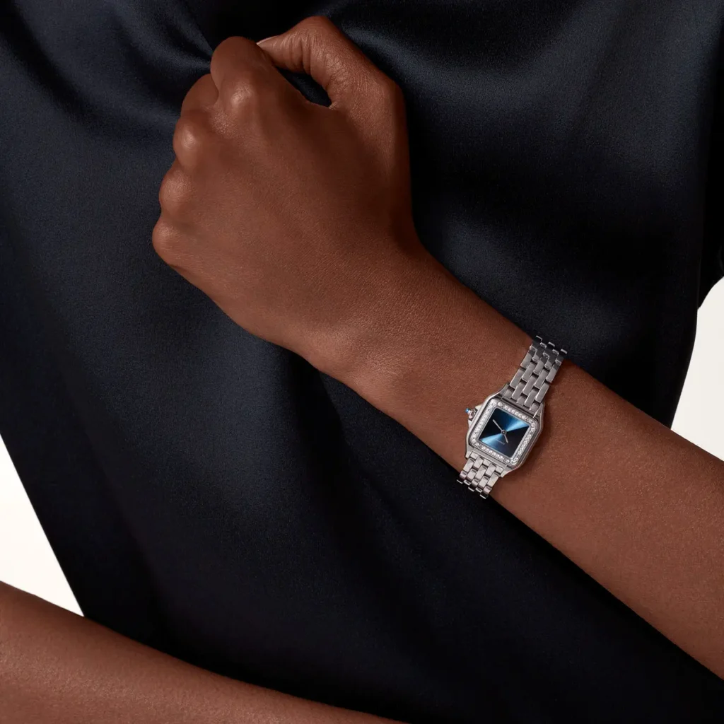 CARTIER PANTHERE Small Model Blue Diamond W4PN0013 - United Luxury