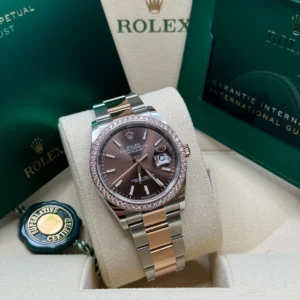RLX Datejust 36mm 126281 Chocolate Dial Oyster Bracelet