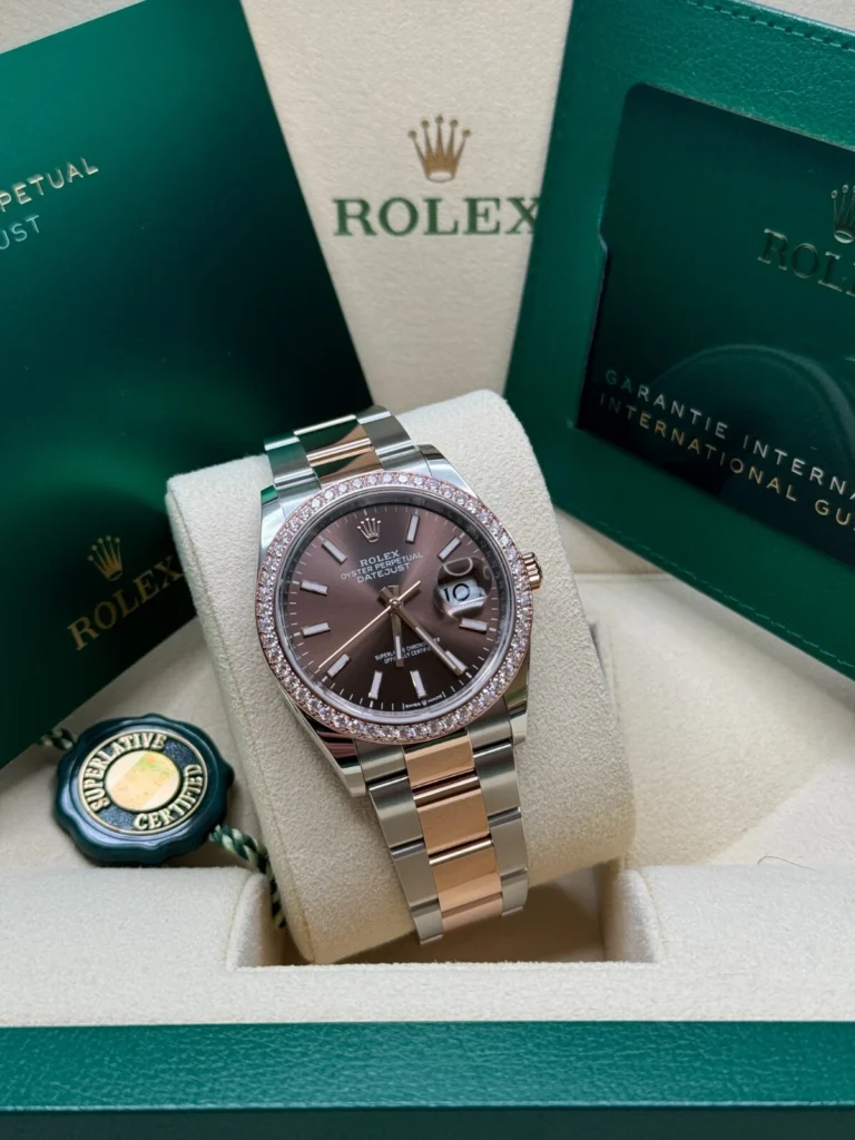RLX Datejust 36mm 126281 Chocolate Dial Oyster Bracelet