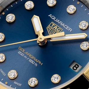 TAG Heuer Aquaracer Professional 200 Solargraph Solar Quartz 34mm WBP1323.BB0004