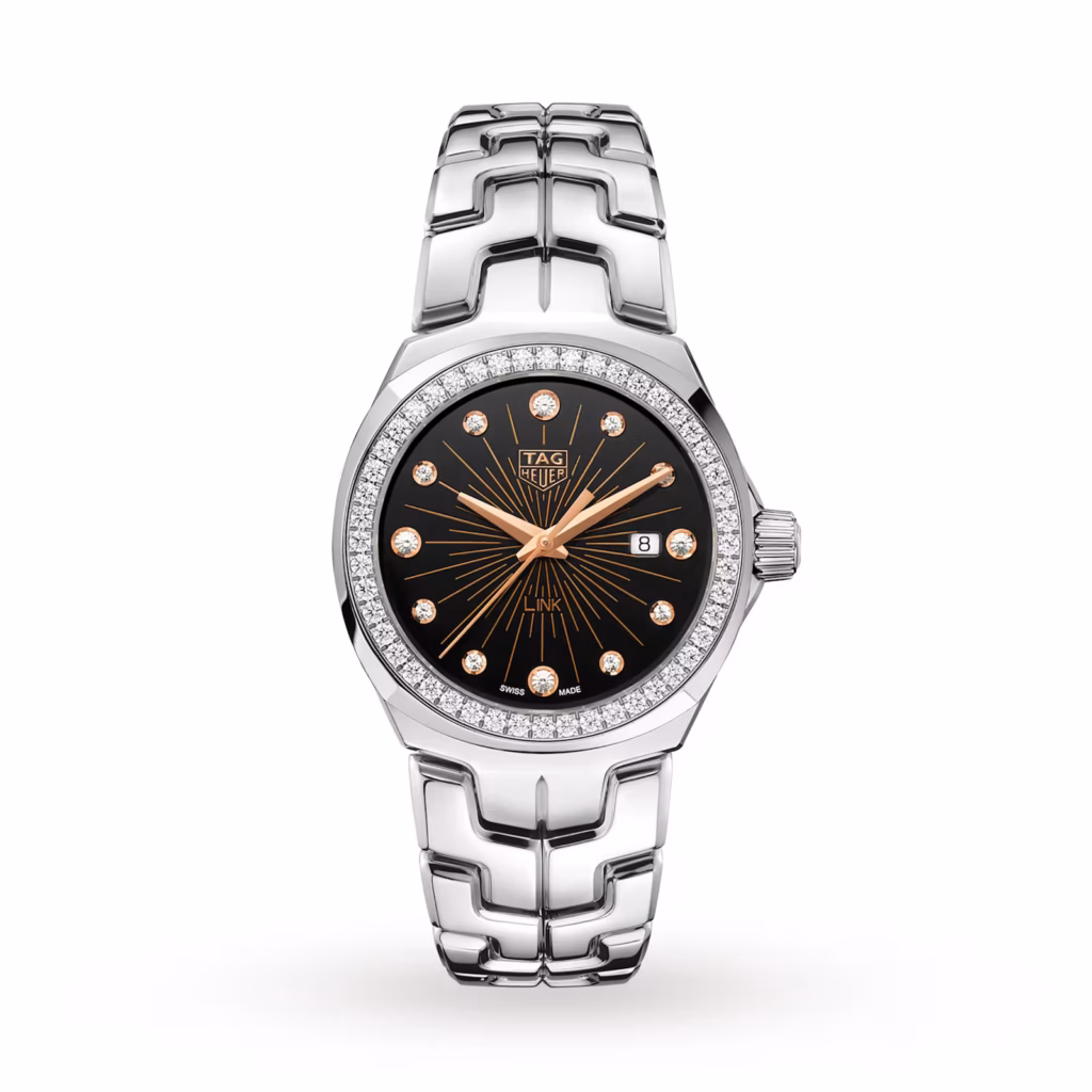 TAG Heuer Link Date Quartz 32mm Ladies Watch WBC131G.BA0649