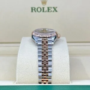 RLX Lady-Datejust 31mm 279171 Chocolate Roman Oyster Stainless Steel and Rose Gold