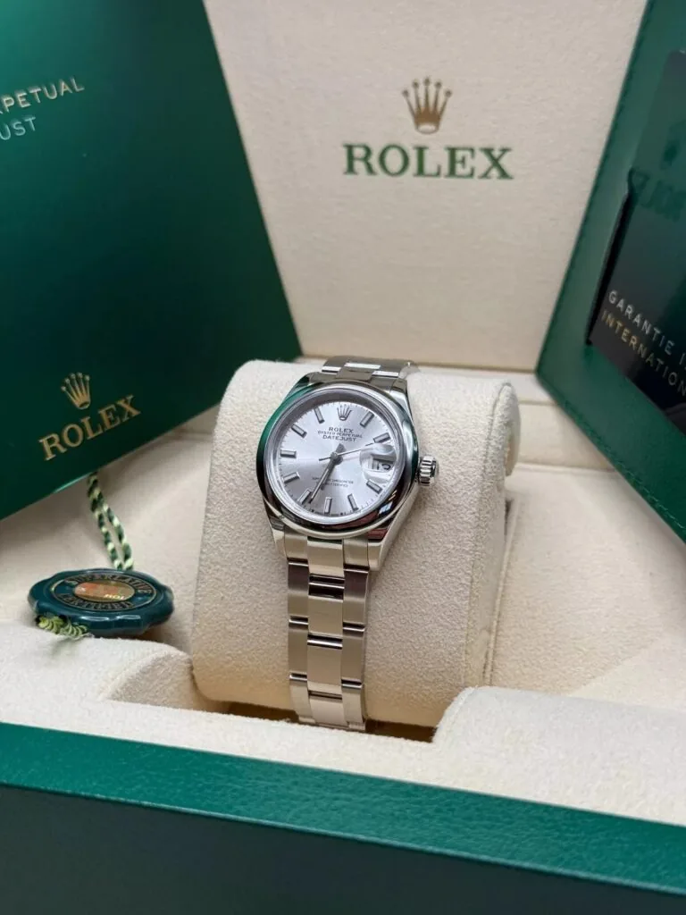 RLX Lady-Datejust 31mm m279160 Oyster Perpetual Silver Dial Oyster Bracelet