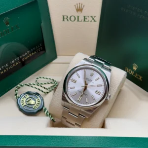 RLX Oyster Perpetual 36mm 126000-0001 Silver Dial Oyster Bracelet